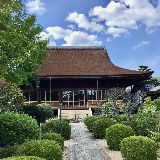 大内氏館跡、龍福寺本堂