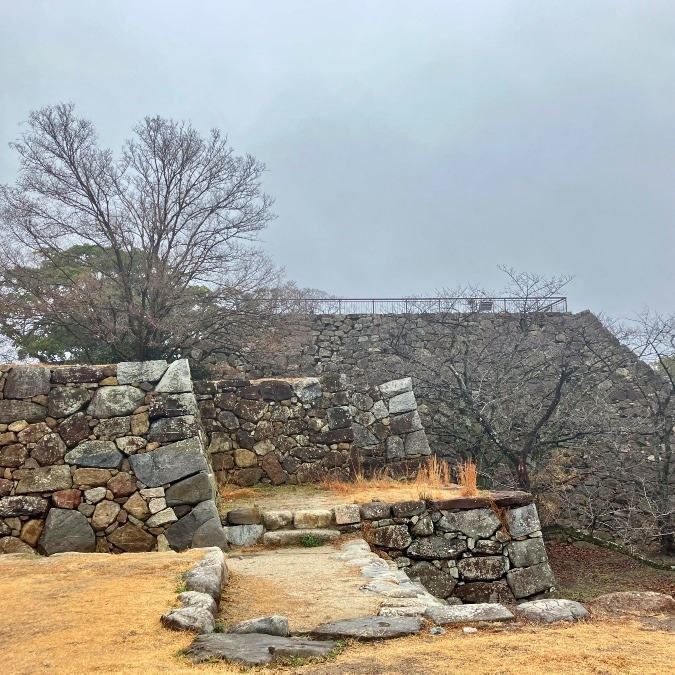 福岡城の天守台