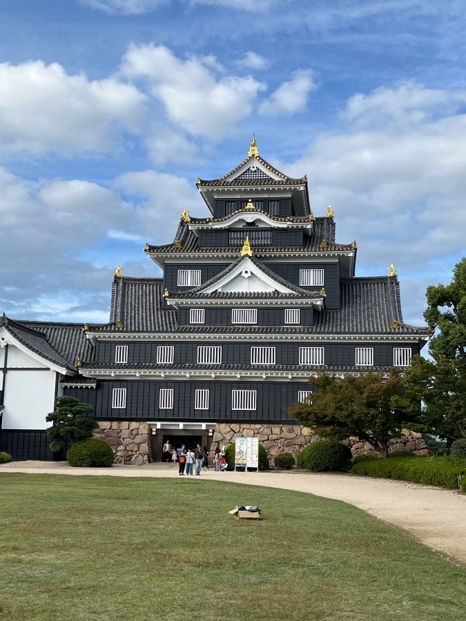 岡山城🏯