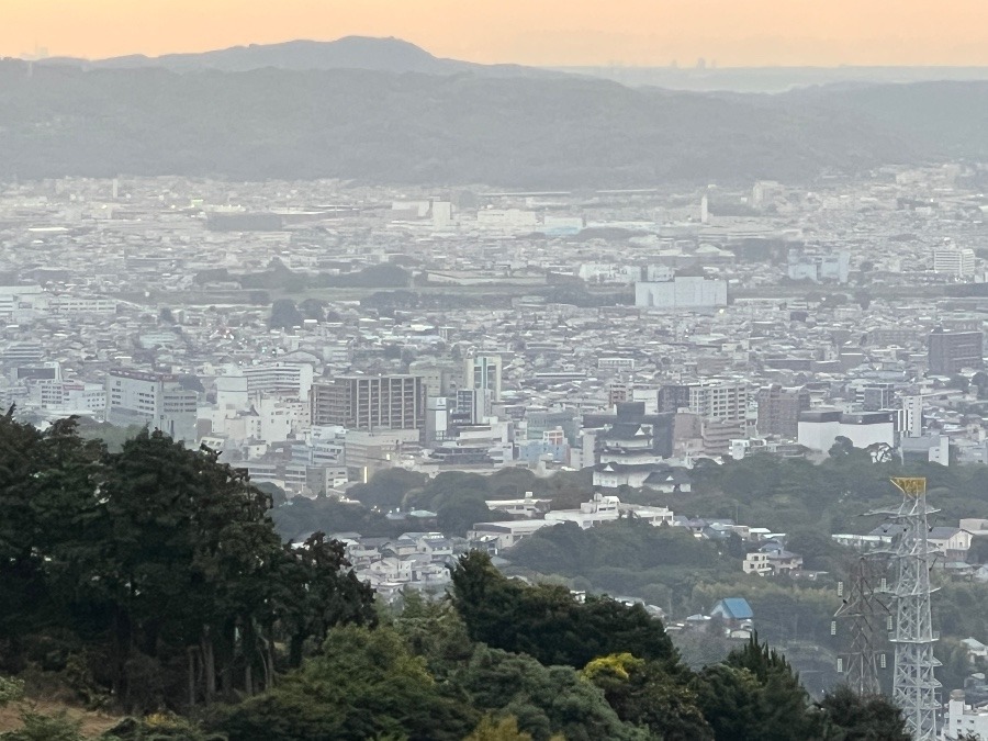 石垣山.一夜城からの小田原城