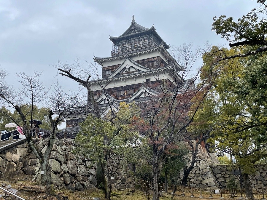 広島市の中心にある広島城