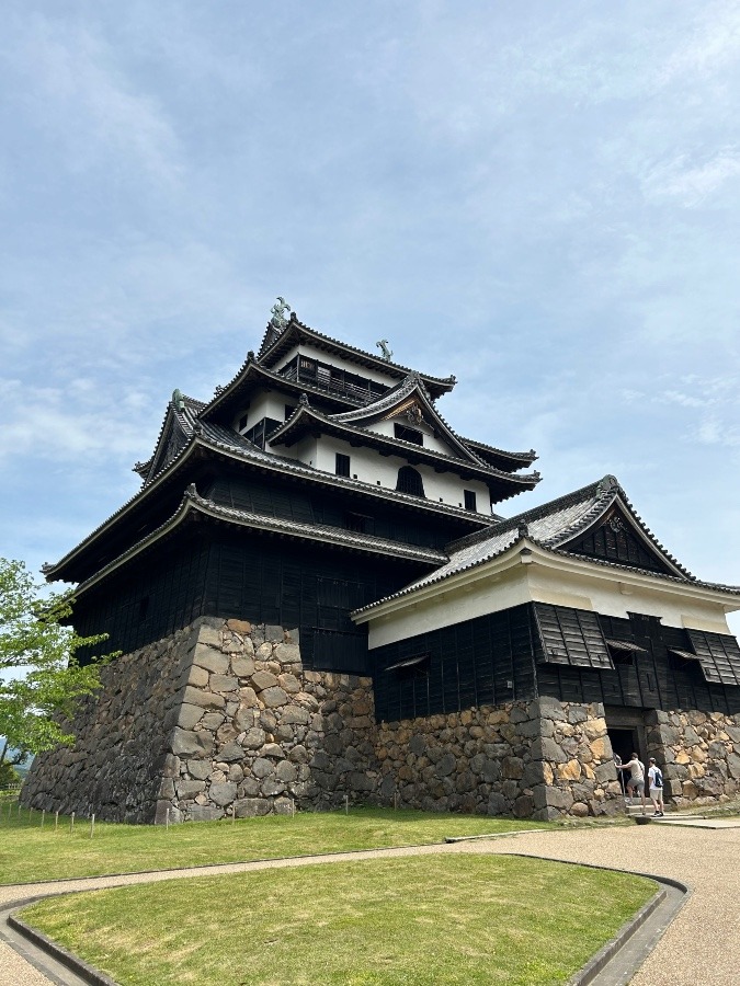 現存天守の一つの松江城