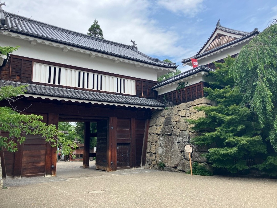 櫓門と真田石